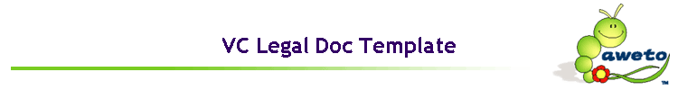 VC Legal Doc Template